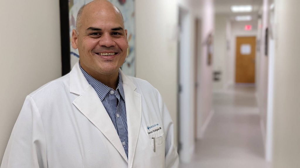 Dr. Ramon Rodriguez leads the donanemab clinical trial in Winter Park, Florida.